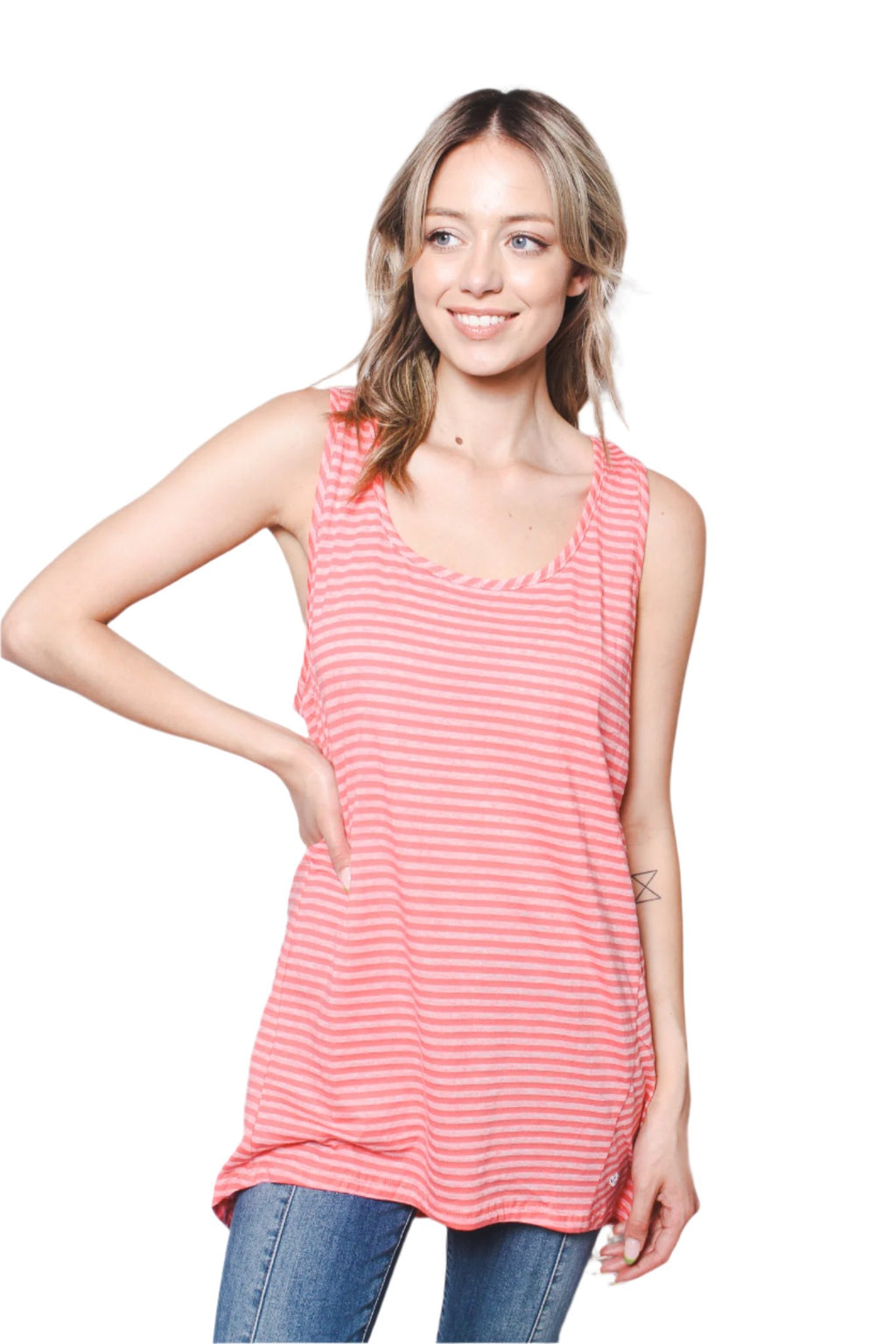 Women's Stripes Summer Tank Top