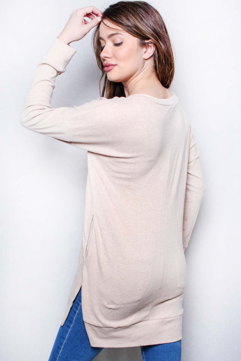 Women's Long Sleeves V Neck Basic Sweater