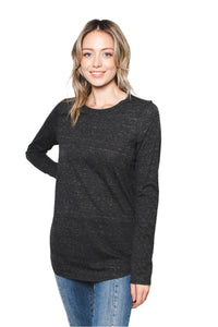 Women's Long Sleeve Crew Neck Relaxed Fit Top