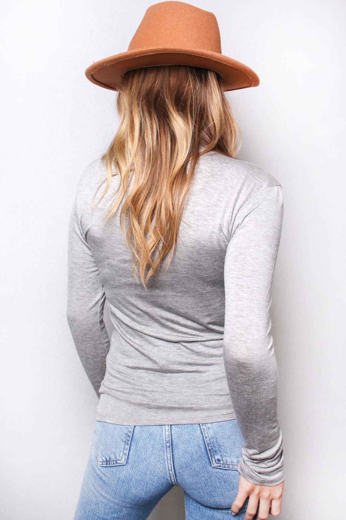 Women's Long Sleeve Turtleneck Basic Top