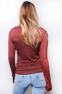 Women's Long Sleeve Turtleneck Basic Top