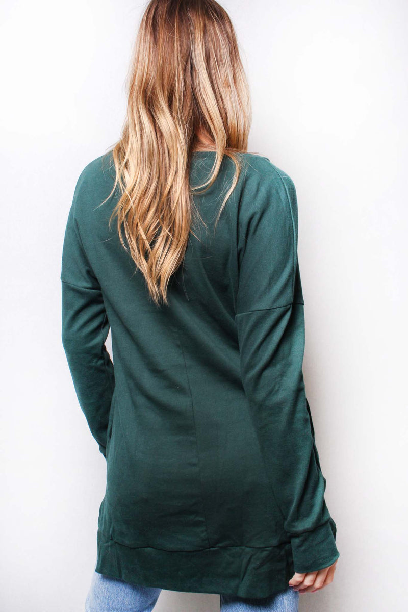 Women's Long Sleeves V Neck Basic Sweater