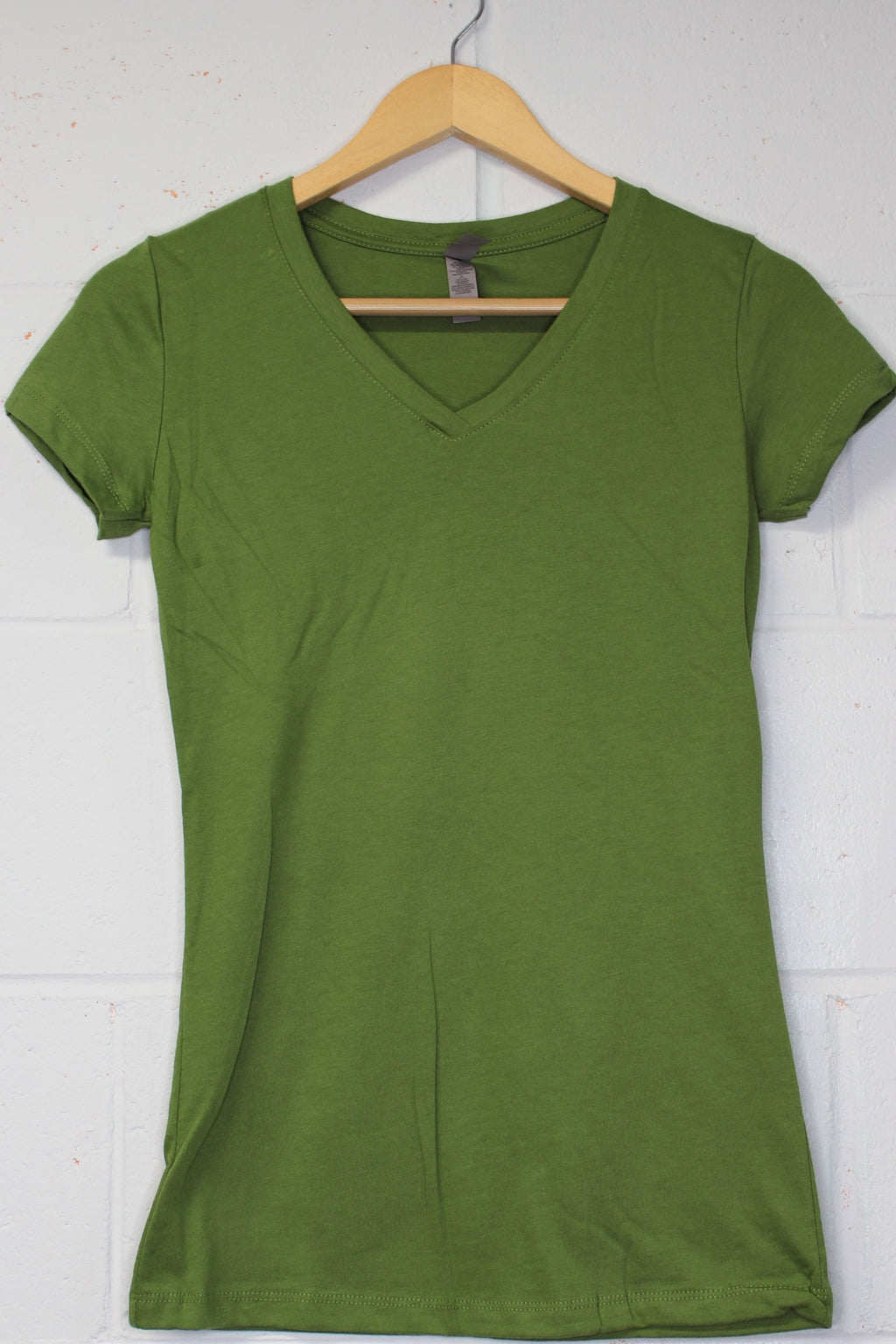 Women's Plus V-Neck Short Sleeve Shirt