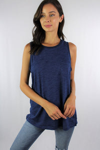 Women's Tank Top with Front Pocket