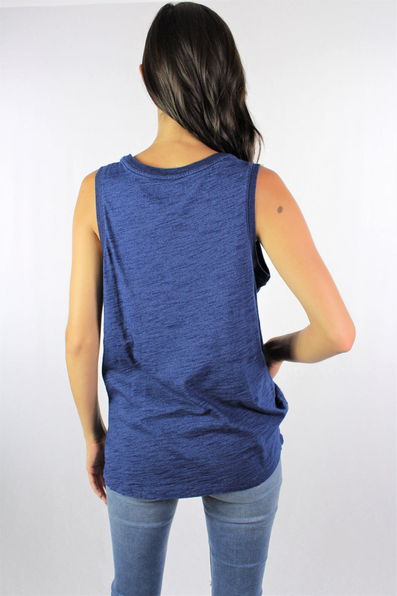 Women's Tank Top with Front Pocket