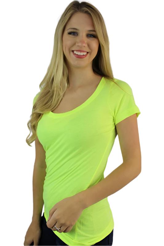 Women's Round Neck Short Sleeve Shirt