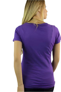 Women's Round Neck Short Sleeve Shirt