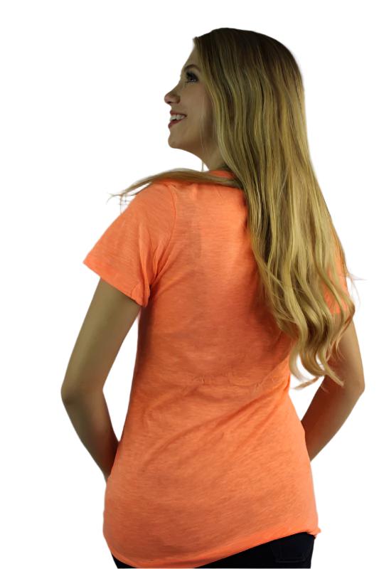 Women's V-Neck Short Sleeve Shirt