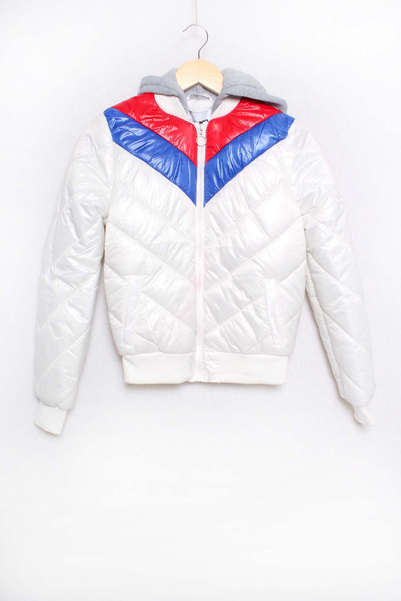 Women's Long Sleeves Button Down Iconic Puffer Jacket