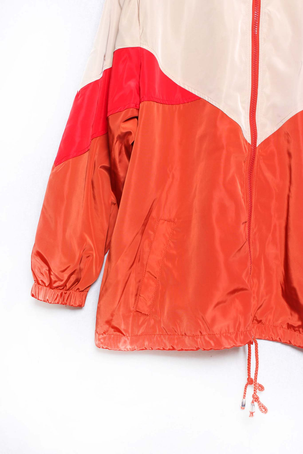 Women's Plus Long Sleeve Zip Up Hooded Windbreaker Jacket