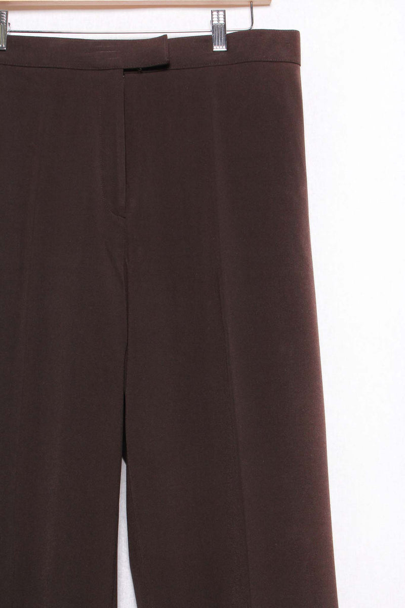 Women's Waisted Wide Leg Pocketed Pants