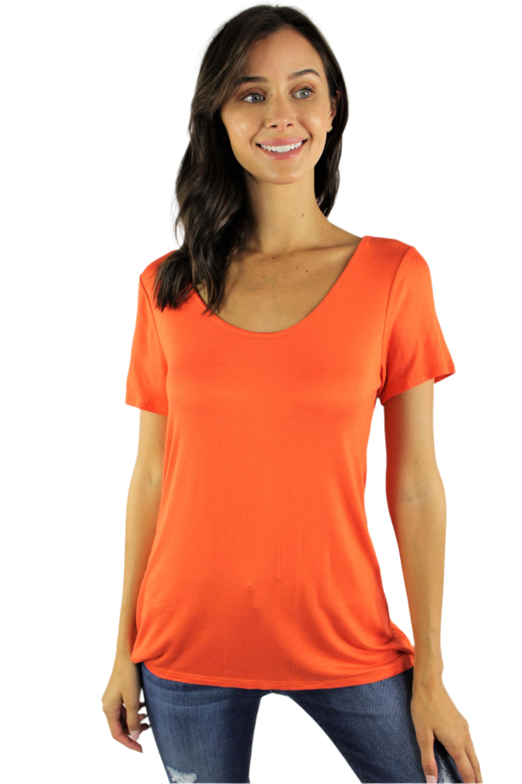 Women's Round Neck Short Sleeve Top