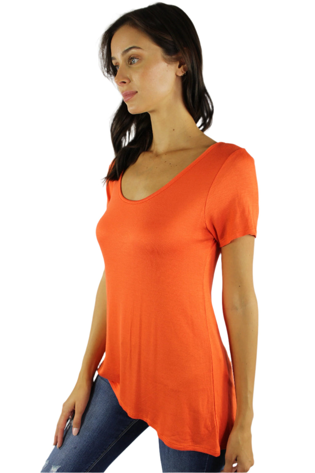 Women's Round Neck Short Sleeve Top