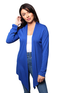 Women’s Long Sleeve Side Pocket Knitted Cardigan