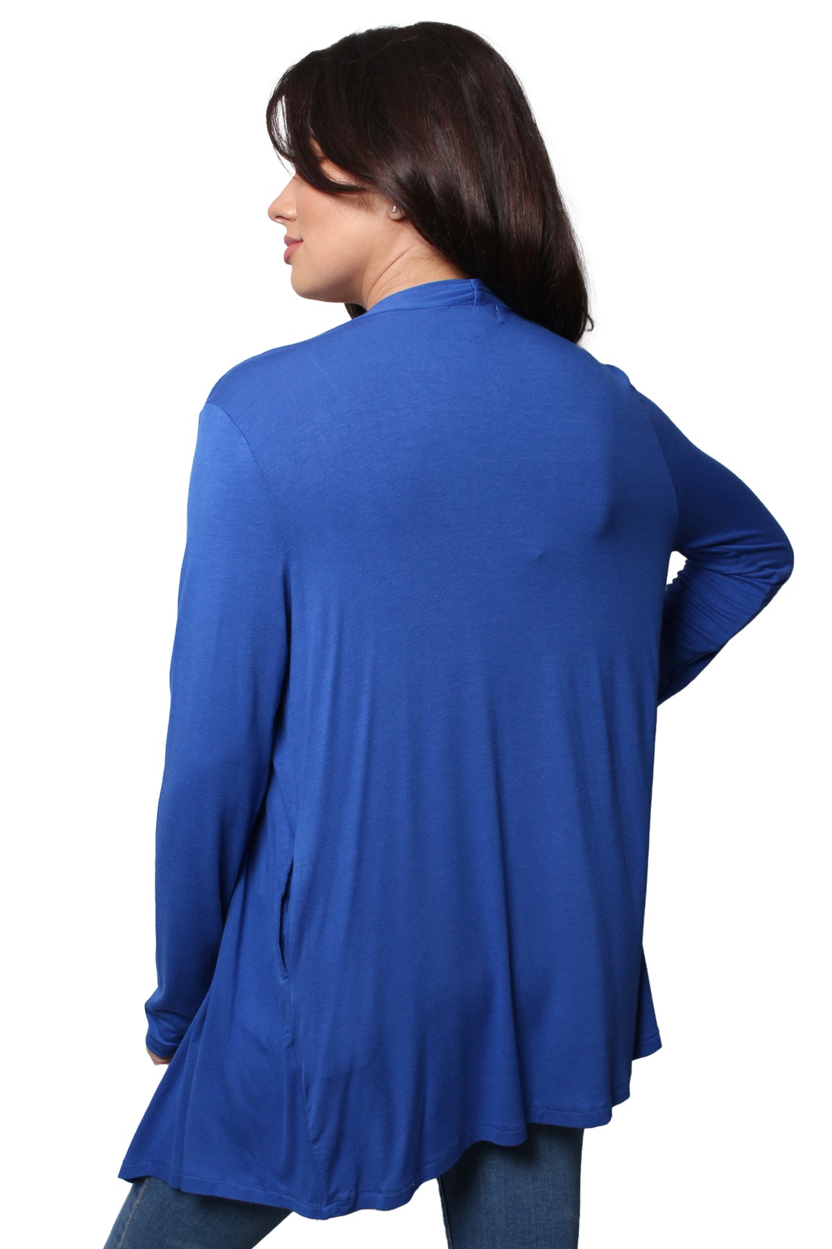 Women’s Long Sleeve Side Pocket Knitted Cardigan