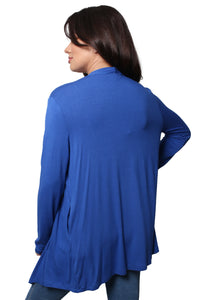 Women’s Long Sleeve Side Pocket Knitted Cardigan