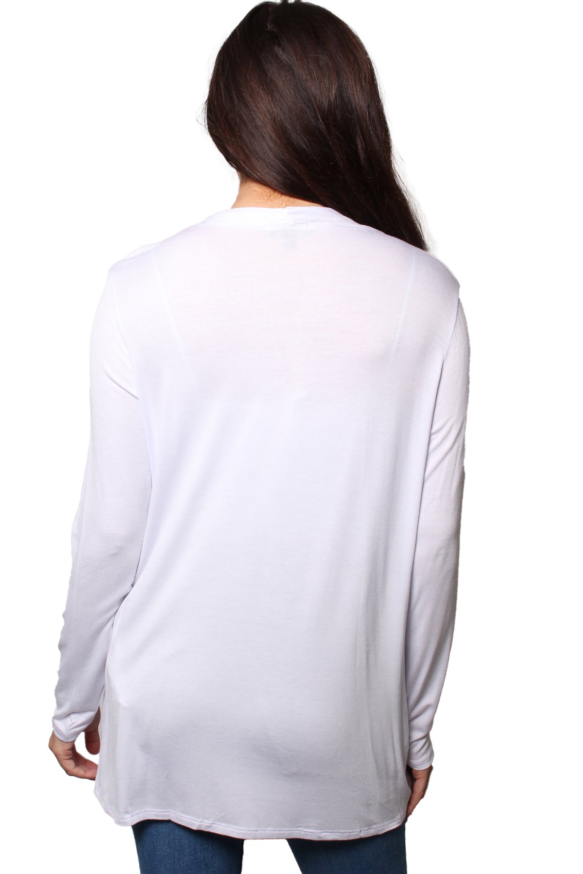 Women’s Long Sleeve Side Pocket Knitted Cardigan