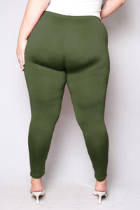 Women's Plus Size Comfy Fleece Legging