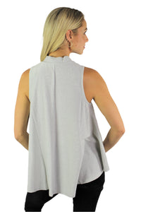 Women's Sleeveless Wide Hem Tank Top