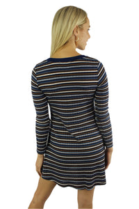 wholesale longsleeve skater mini dress