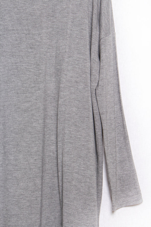 Women's 3/4 Sleeve Round Neck Solid Top