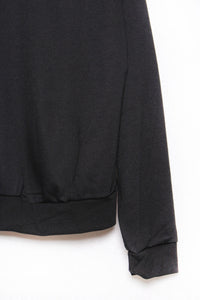 Women's Long Sleeves Round Neck Solid Top