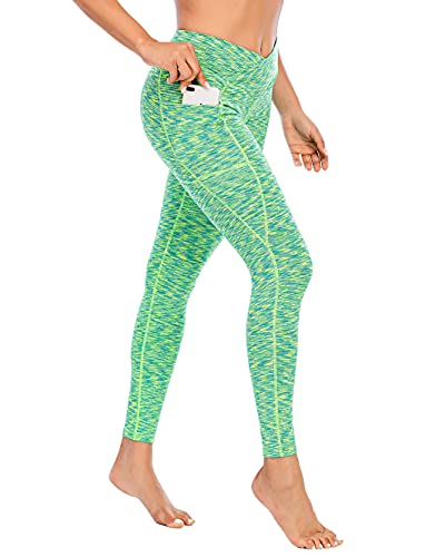 Women's Crossover High Waisted Side Pocket Legging