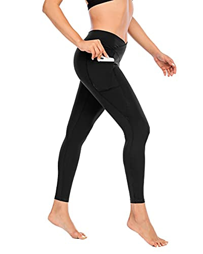 Women's Crossover High Waisted Side Pocket Legging