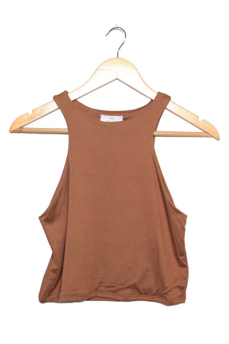 Women's Sleeveless Round Neck Tank Top