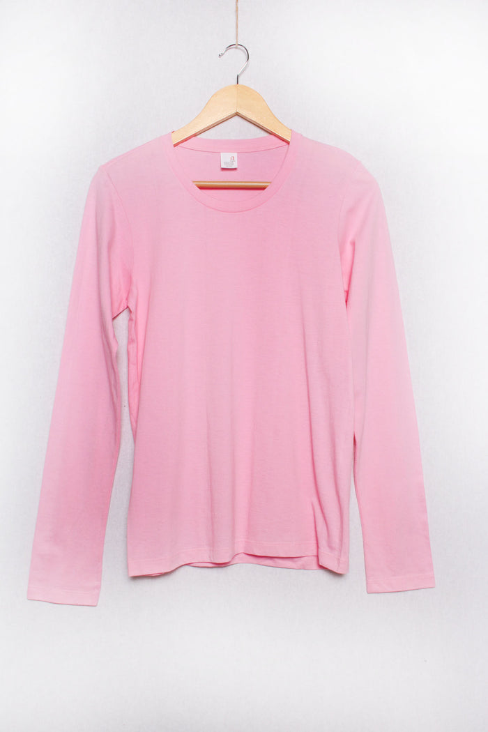 Women's Long Sleeve Basic Solid Top