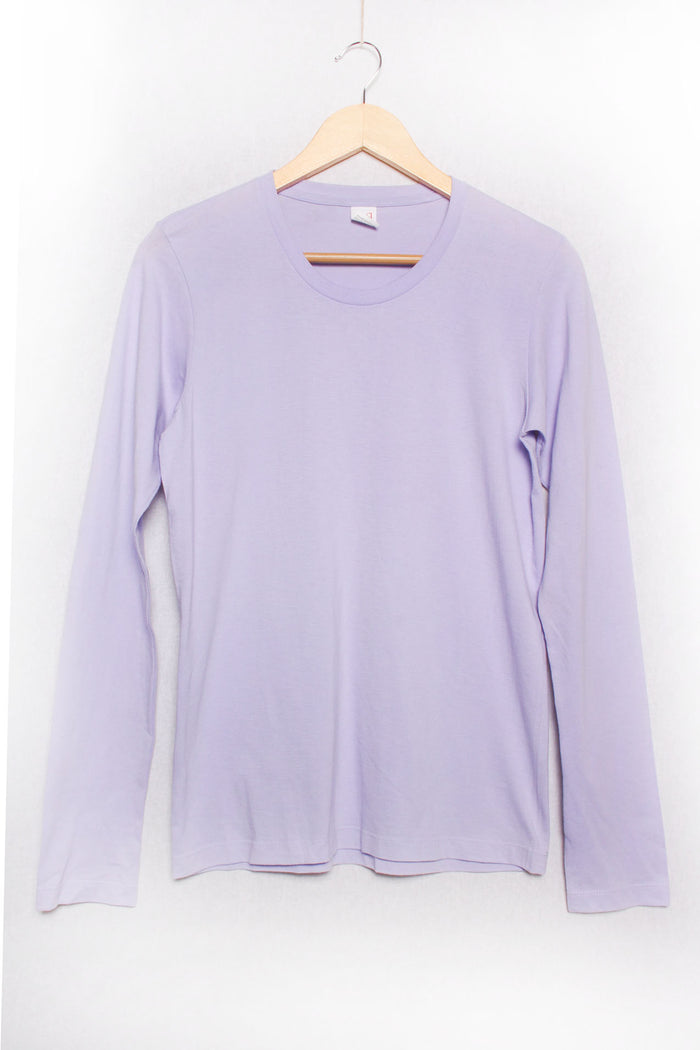 Women's Long Sleeve Basic Solid Top