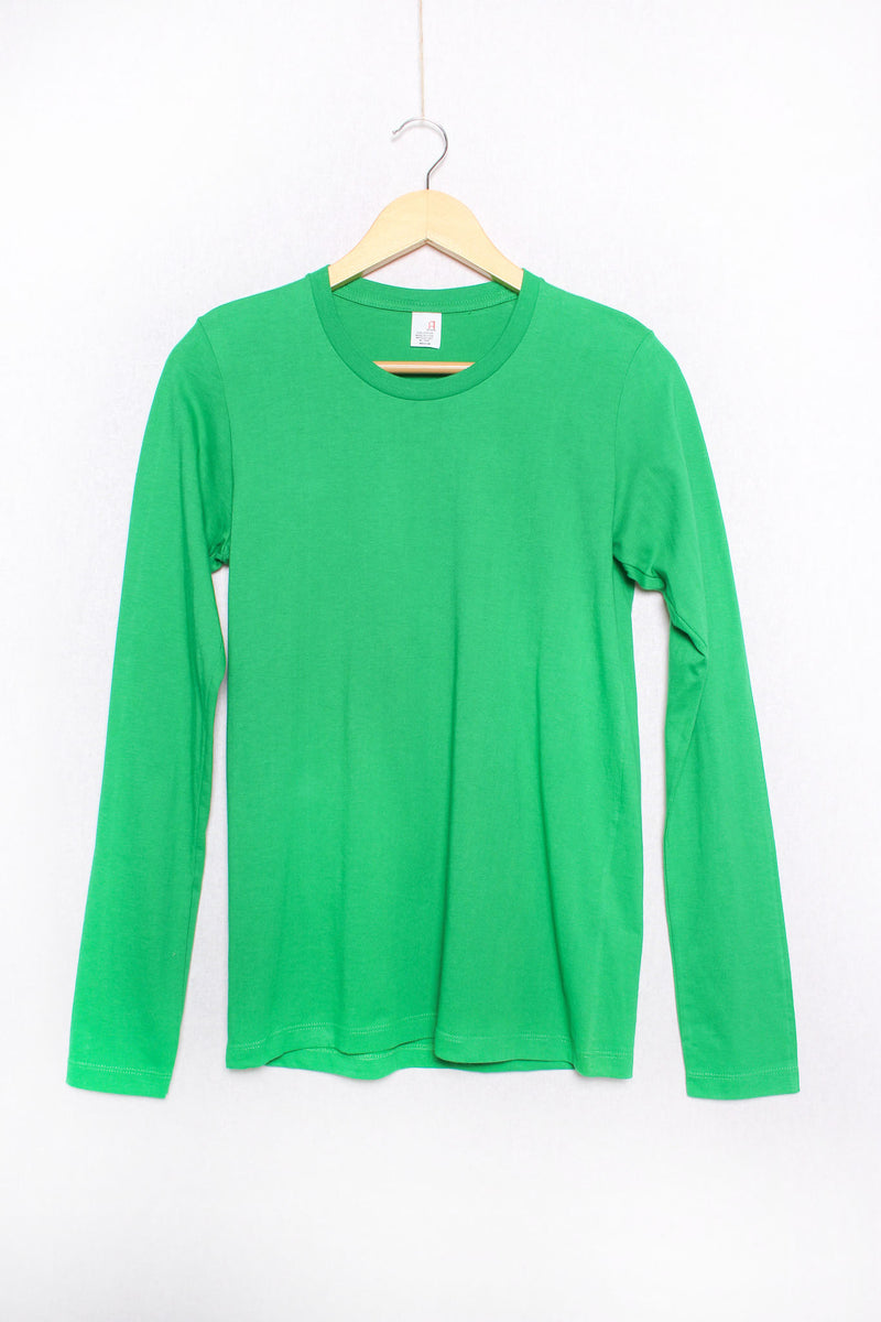Women's Long Sleeve Basic Solid Top