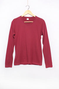 Women's Long Sleeve Basic Solid Top