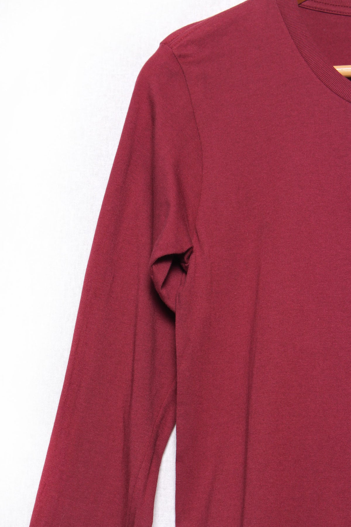 Women's Long Sleeve Basic Solid Top