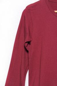 Women's Long Sleeve Basic Solid Top