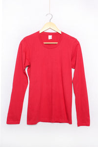 Women's Long Sleeve Basic Solid Top