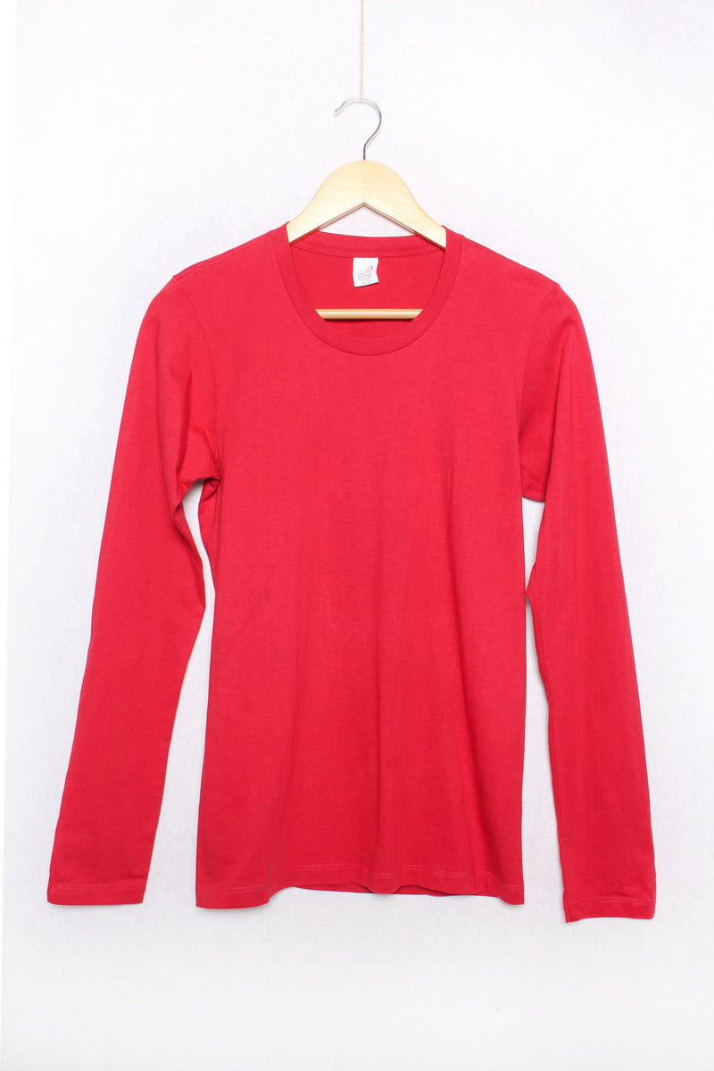 Women's Long Sleeve Basic Solid Top