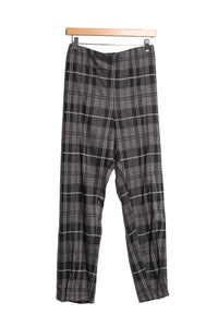 Women's Plus High Waisted Plaid Pants