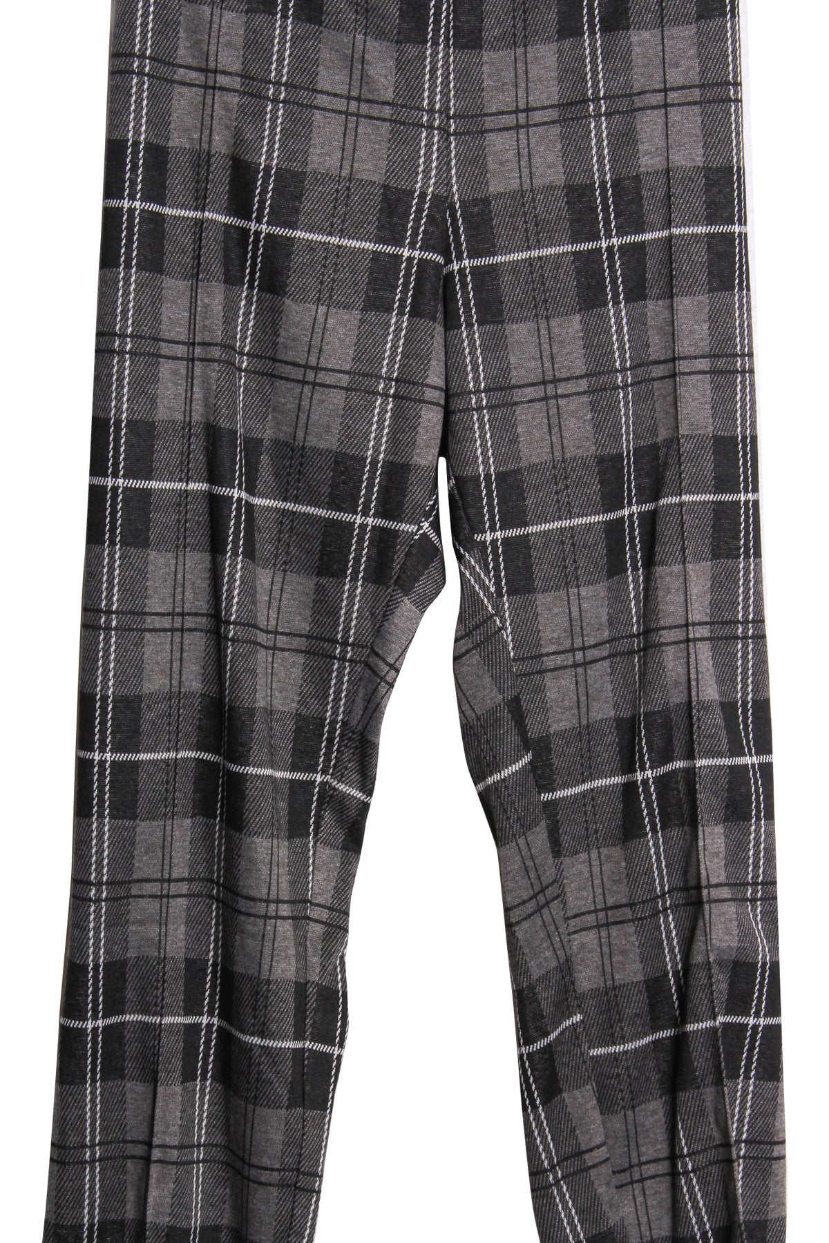Women's Plus High Waisted Plaid Pants