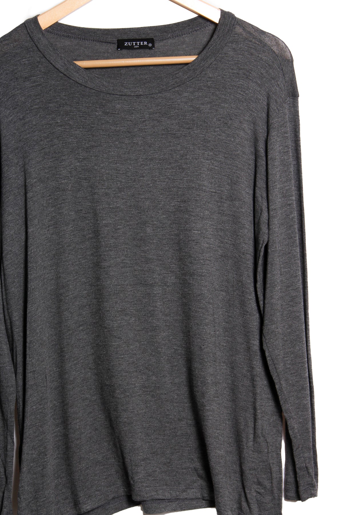 Women's Long Sleeve Round Neck Solid Sweater