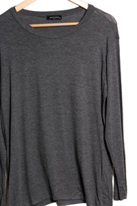 Women's Long Sleeve Round Neck Solid Sweater