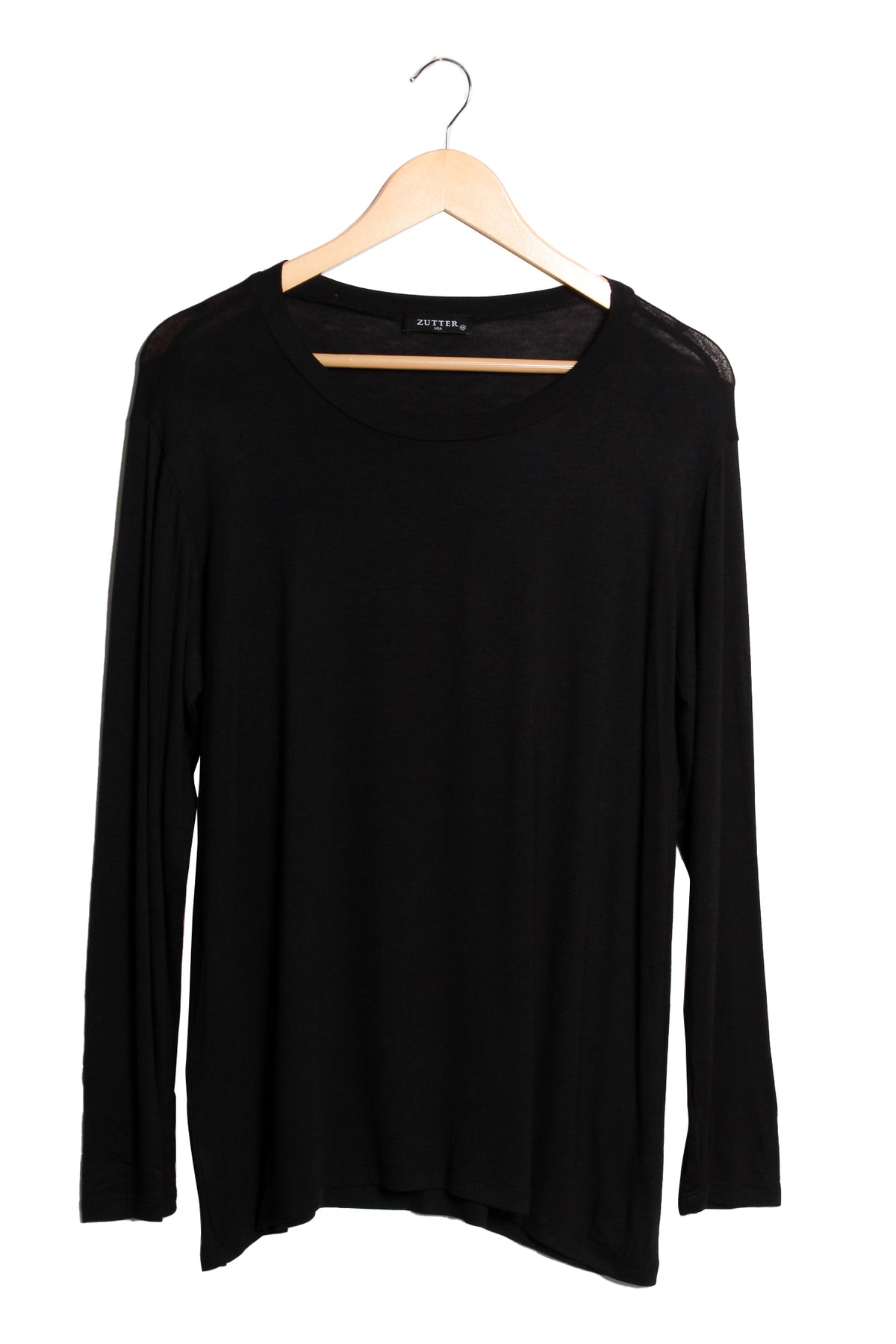 Women's Long Sleeve Round Neck Solid Sweater