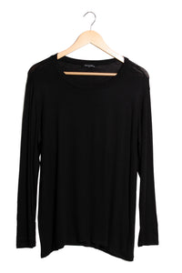 Women's Long Sleeve Round Neck Solid Sweater