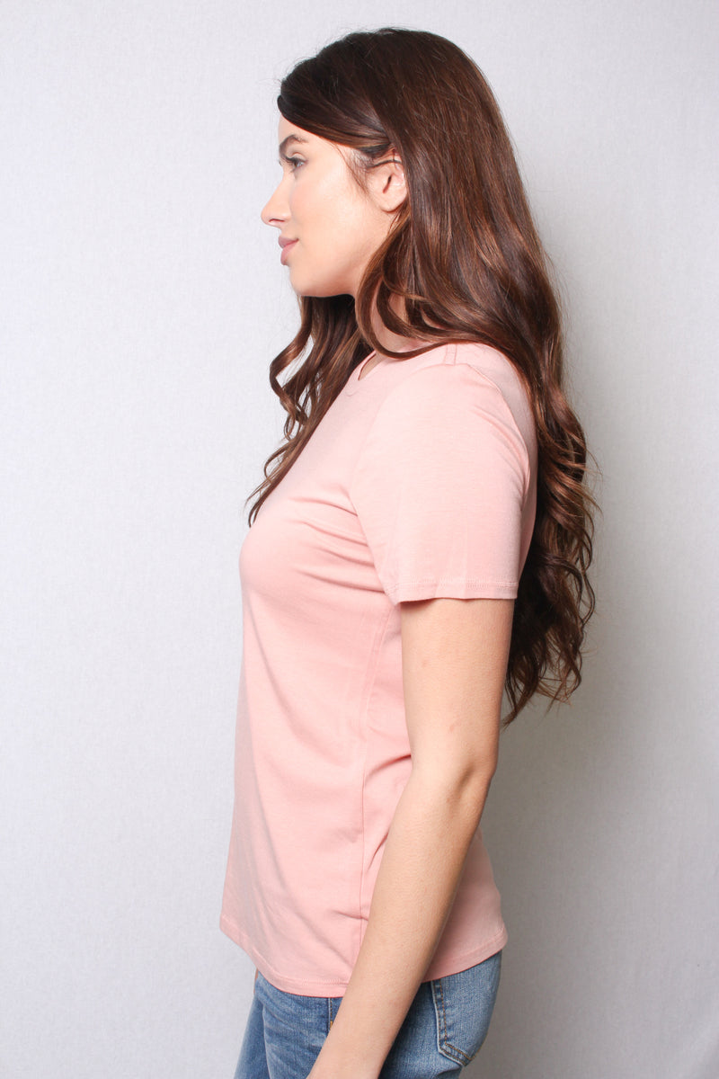Women's Short Sleeve Comfy Basic T-Shirt