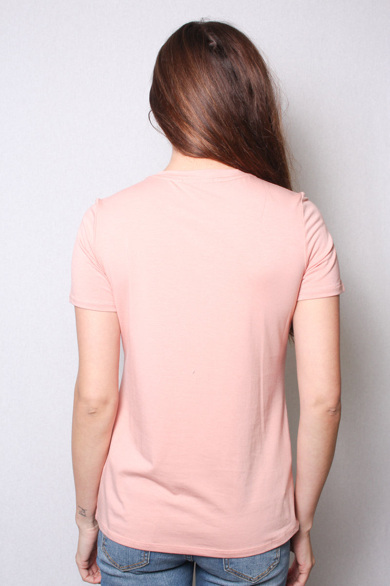 Women's Short Sleeve Comfy Basic T-Shirt