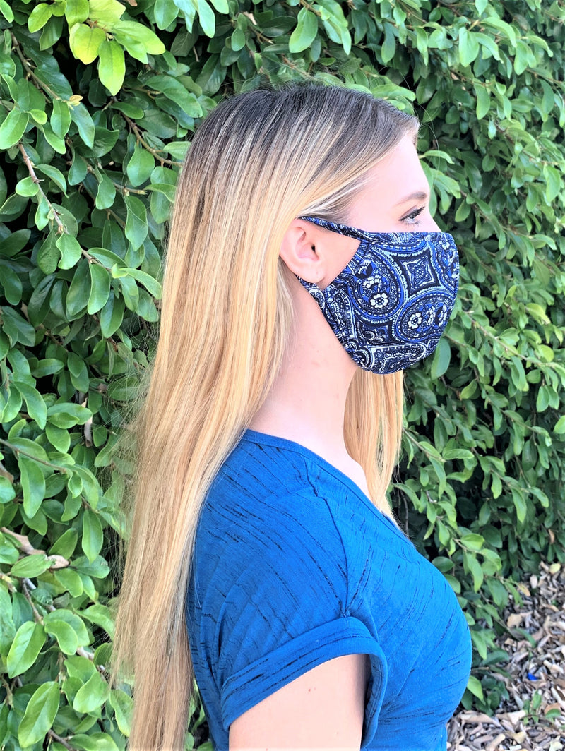 Assorted Comfortable Double Layer Printed Face Mask (5)