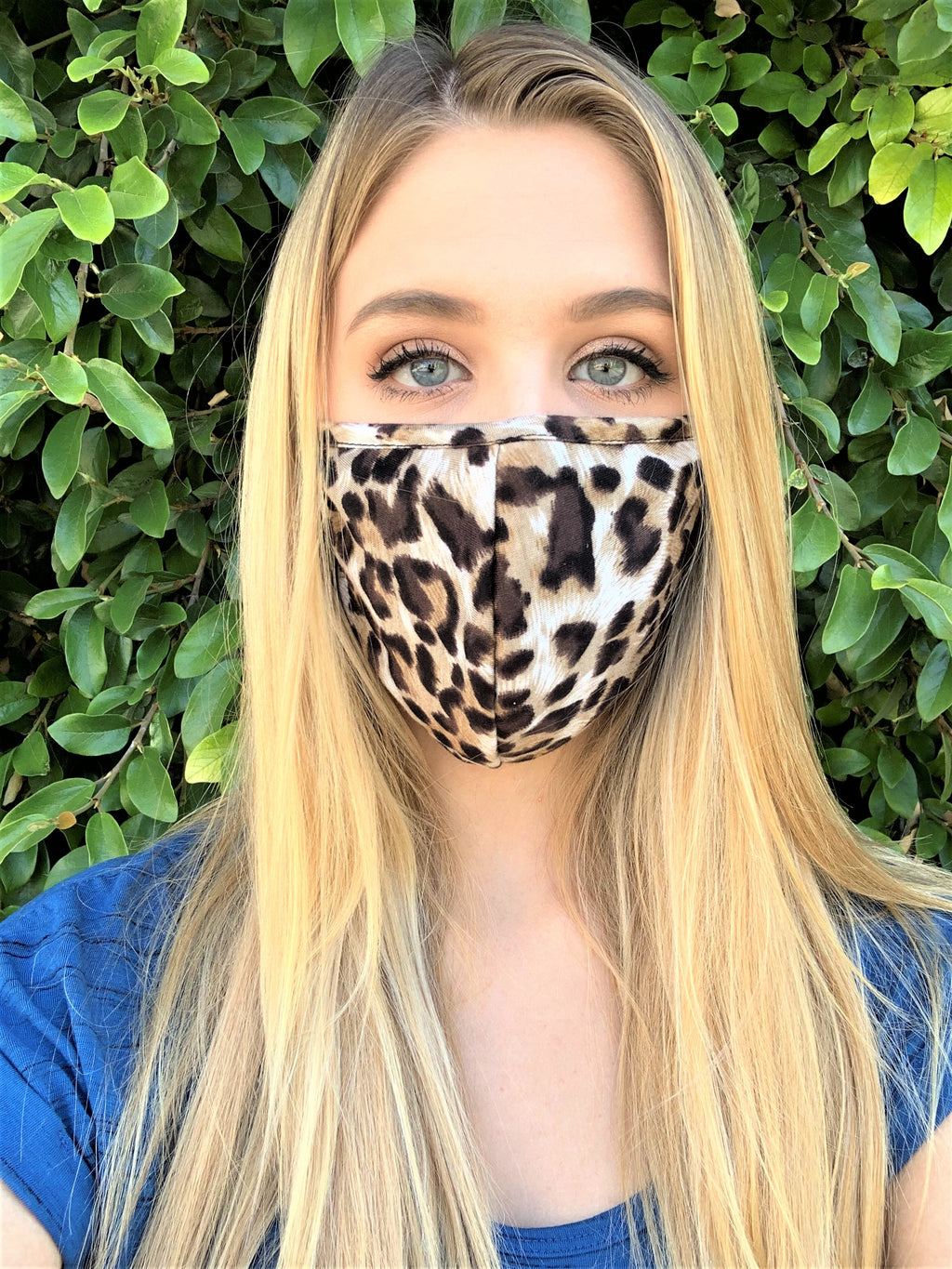 Leopard Print Comfortable Double Layer Face Mask