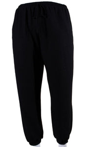 Women's Plus Size Comfy FleeceJogger with Side Pockets